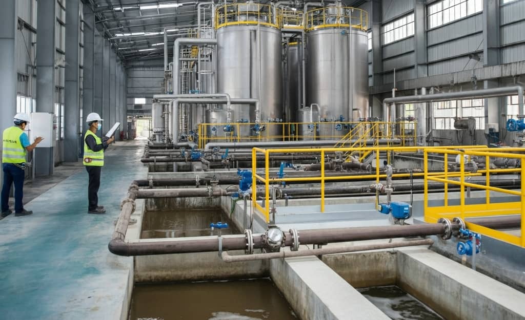 in-house wastewater treatment plant