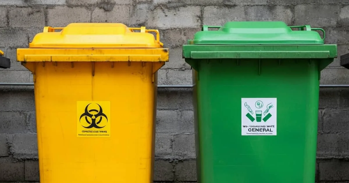 scheduled waste vs general waste