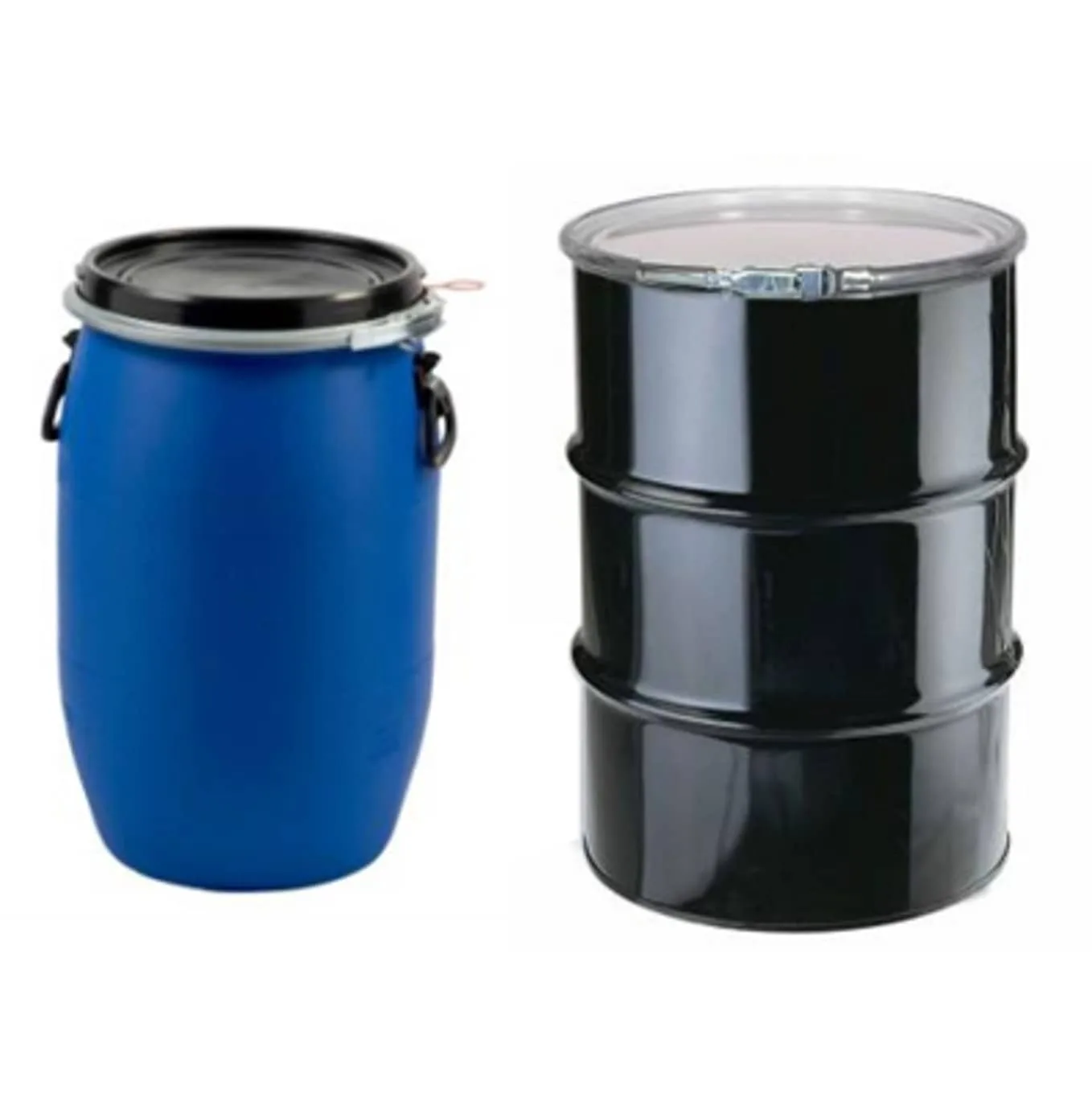 steel and plastic Open top drum